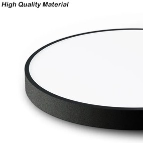 Brilagi - Lampă LED dimabilă POOL LED/60W/230V 3000-6000K Ø 60 cm negru + telecomandă