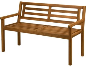 Bancă de grădină Alissa, lemn de acacia, 120 x 57cm x în.75 cm