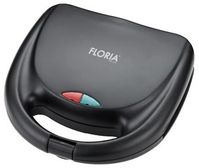 Sandwich-maker Floria ZLN8505 Negru, putere 800 W, indicator luminos