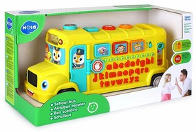 AUTOBUZ SCOLAR EDUCATIV CU SUNETE SI LUMINI SuperHeroes ToysZone