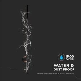 Aplică LED de exterior LED/12W/230V 4000K IP65 negru