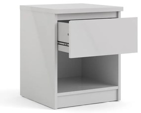 Noptieră albă Naia - Tvilum