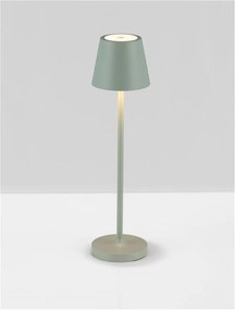 Veioza/Lampa de masa LED portabila exterior IP54 PETIT verde