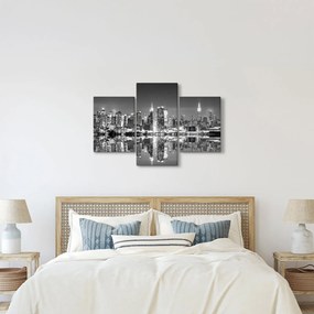 Tablou - New York, alb-negru (90x60 cm)