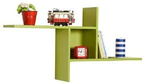 Raft de perete Adore Windmill cu 3 Compartimente, 100 x 50 x 18 cm
