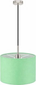 Eglo - Lustră LED pe cablu TUNJA 1xE27/60W/230V Ø 20 cm verde/negru