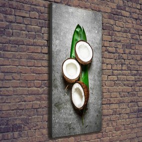 Imprimare tablou canvas Pe frunze de nucă de cocos
