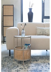 Măsuță auxiliară rotundă ø 30 cm Makoto – White Label