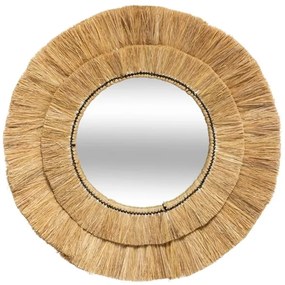 Oglindă de perete Atmosphera ALBA d. 57 cm rafie