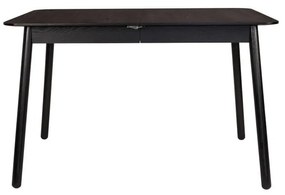 Masă extensibilă Zuiver Glimps, 120 x 80 cm, negru