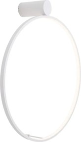 Aplica circulara LED IP44 diametru 60cm Visual alb