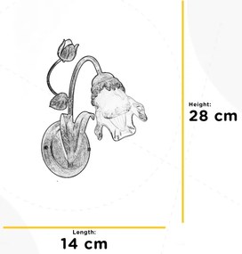 Aplică ONLI ARIANNA 1xE14/6W/230V
