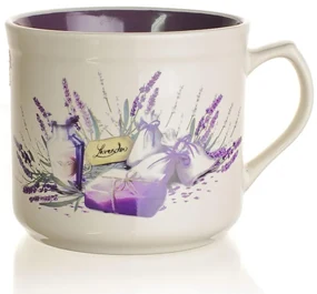 Banquet Ceaşcă din ceramică BIG LAVENDER 630 ml