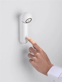 Aplica cu spot LED stil minimalist 2700K NOTIC alb