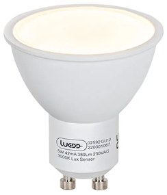 Lampă LED GU10 senzor lumină-întuneric 5W 380 lm 3000K
