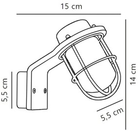 Aplică pentru baie Nordlux MARINA 1xG9/40W/230V IP44
