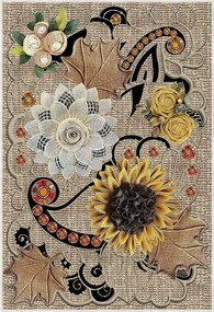 Covor, Hmnt974, 120x180 cm, Multicolor