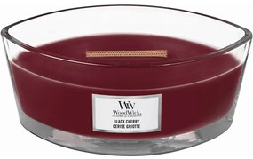 Lumânare parfumată WoodWick Black Cherry, 453 g