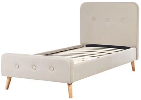 Pat pentru copii 90 cm ROME (cu somieră) (bej). 1007452