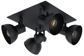 Eglo 43434 - Lampă spot BARNSTAPLE 2 4xE27/40W/230V