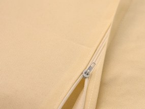 Husa de perna decorativa STONY 40x40 cm, crem