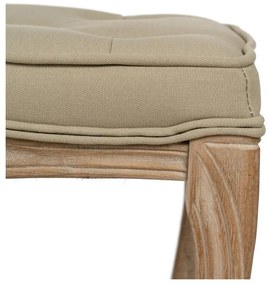 Bancă bej/în culoare naturală Royal – Ixia