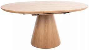 Masa Angel II stejar L120-160xl120 cm