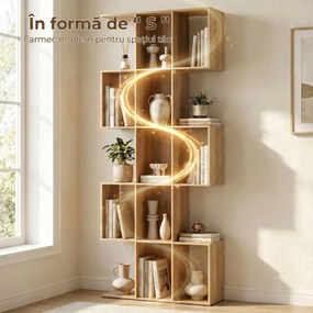 HOMCOM Divizor elegant cu design zigzag | Aosom Romania