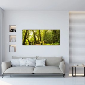 Tablou junglei cu mușchi (120x50 cm)