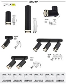 Plafoniera, Spot Aplicat Design Modern, Senobia