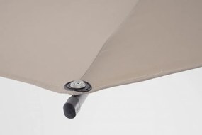 Umbrela de gradina bej din poliester si metal, ∅ 300 cm, Tropea Bizzotto