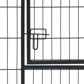 Juskys Pix metalic pentru catelusi - 160×160×60 cm