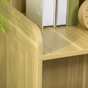 PawHut Casa de toaletă pentru pisici mobilier litieră pisică 3 nivele compartiment închis cu o ușă 1 pernă 60 x 45 x 103 cm | Aosom Romania