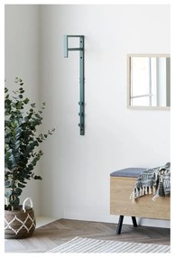 Cuier de perete verde mentă din metal 3 cm Trento – House Nordic