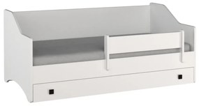 Expedo Pat pentru copii RIDLEY single, 80x160, alb/gri