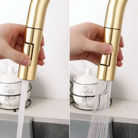 Baterie de bucătărie Rea Eco Fresh GOLD