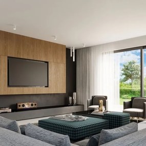 Spot LAGOS 1xGU10/40W/230V 60 cm alb Sollux SL.0999