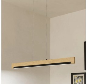 Lustră LED dimabilă pe cablu Eglo 901737 CAMACHO LED/25,5W/230V negru/bej