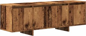 vidaXL Comodă TV, lemn vechi, 120x30x40,5 cm, lemn prelucrat