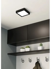 Eglo 900643 - Plafonieră pentru baie FUEVA LED/11W/230V IP44 neagră