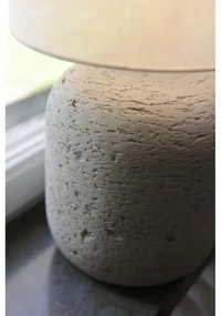 Veioză gri cu abajur textil (înălțime 44 cm) Montagna – Markslöjd