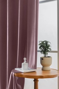 Draperie din catifea Culoare violet deschis, VELVET 140x250 cm Agatat: Inele metalice