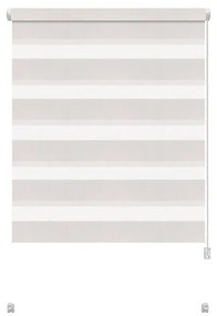 Jaluzea albă zi/noapte 57x150 cm Zebra – Gardinia