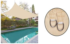 Parasolar de gradina 3x2m bej