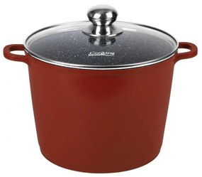 Oala Aluminiu+Capac 24x18cm, 8.2 L, Calabria, Cooking By Heinner HR-JLG-D24O