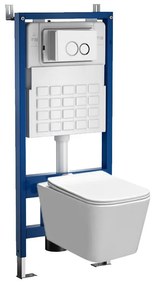 Set rezervor WC montat pe perete Roya Tina 82W