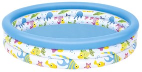 Piscina gonflabila Bestway Ocean Life 140 litri 122 x 25 cm