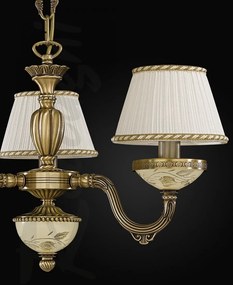 Candelabru din alama 3 brate design italian 6422