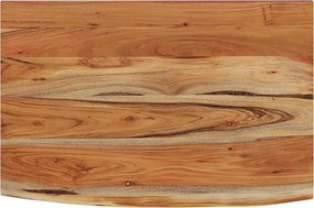 vidaXL Raft perete 60x40x3,8 cm dreptunghiular lemn acacia margine vie
