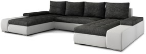 Colțar în formă de U Menarro (gri + alb) (D). 1025382